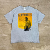 Kurt Cobain Quote Graphic T-shirt - XL