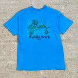Single Stitch Waikki Beach T-shirt - Large