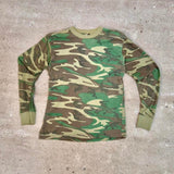 Single Stitch Camo LongSleeve T-shirt - Medium